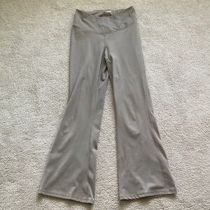 Avia Taupe Activewear flare leg Pants size S